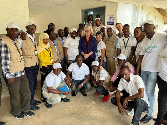 Highlights from Recent CHAMPS Leadership Visit to Sierra Leone Site (October 2022)